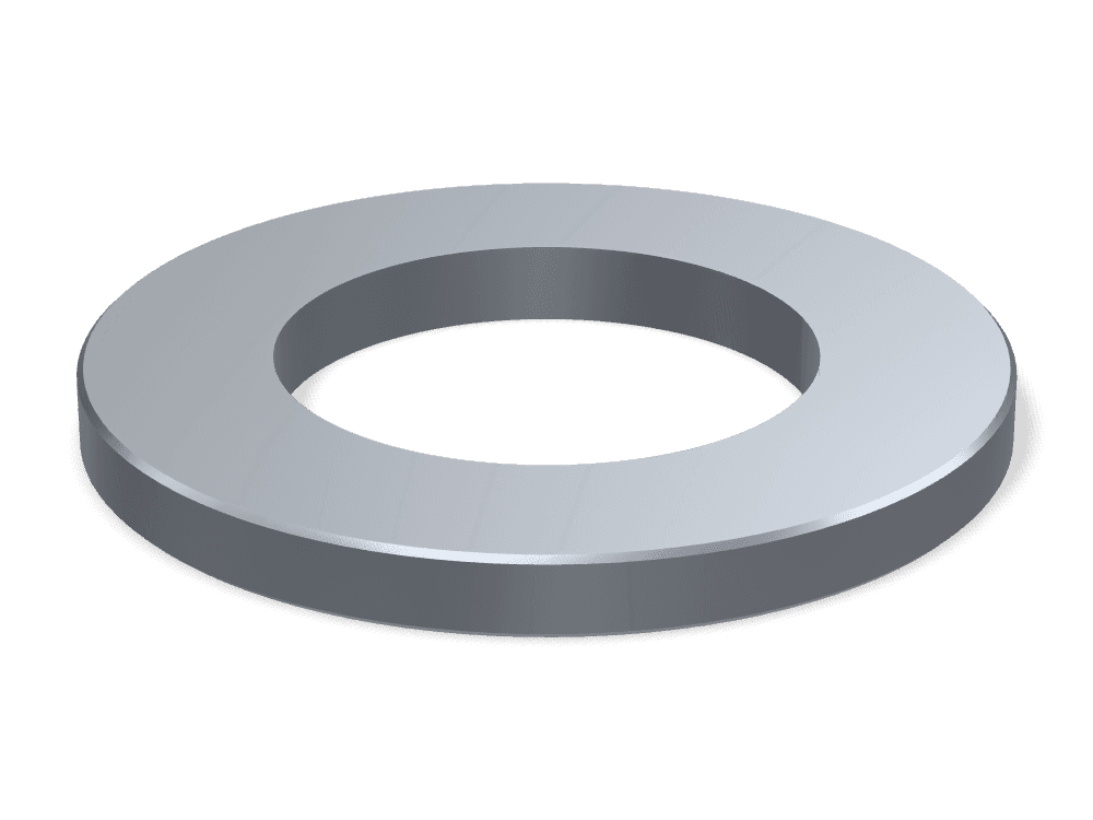 Flat Washer Small Series DIN 433 – Steel, Plain