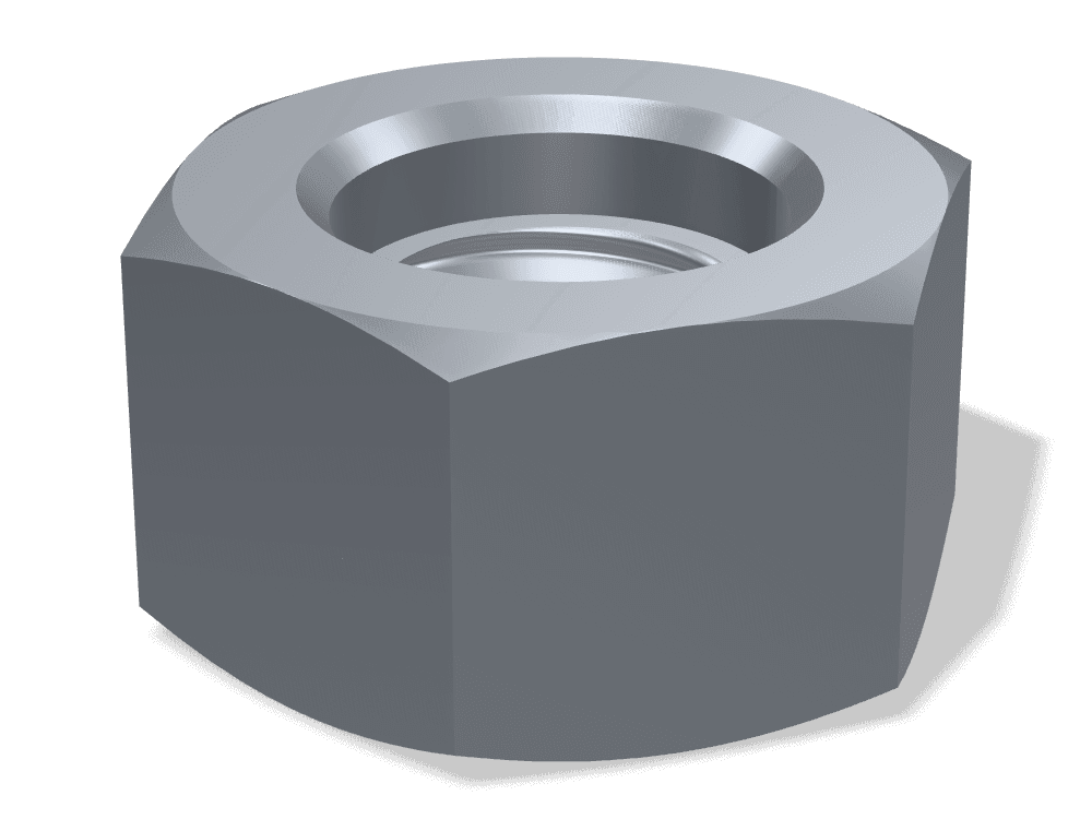 All-Metal Lock Nut Type V DIN 980V – Steel 10 (nut), Plain