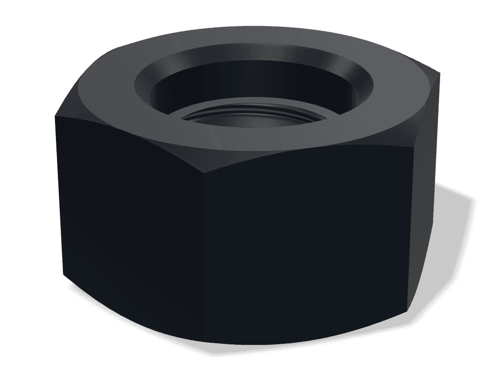 All-Metal Lock Nut Type V DIN 980V – Steel 8 (nut), Zinc plated black