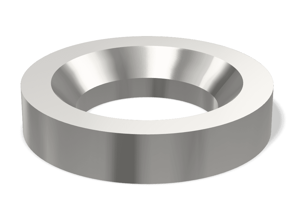 Conical Seat Washer DIN 6319D – Stainless steel, Plain
