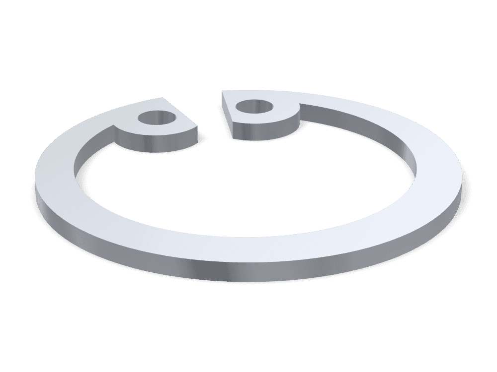 Retaining Ring for Bores DIN 472 – Steel, Zinc plated
