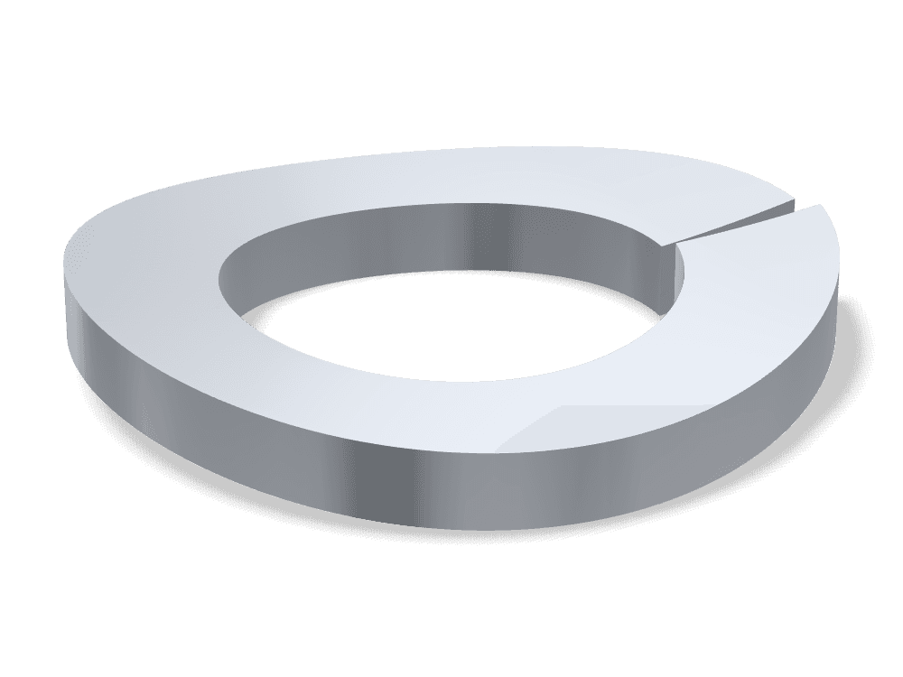 Curved Spring Washer Form A DIN 128A – Steel, Zinc plated