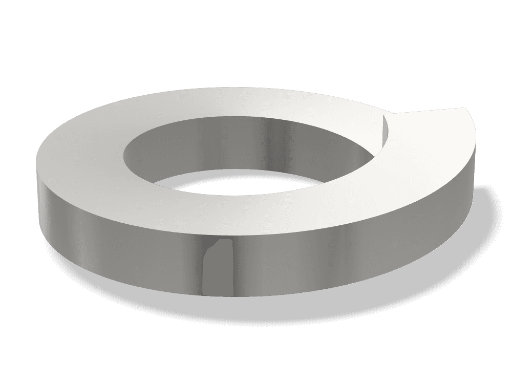 وردة زنبركية لبراغي الألن DIN 7980 – Stainless steel A4، Plain