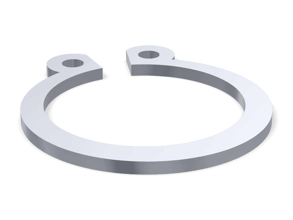 حلقة تثبيت خارجية للأعمدة DIN 471 – Steel، Zinc plated