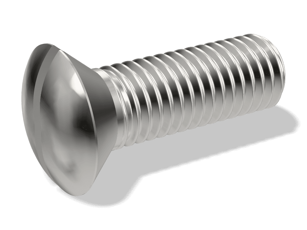 Slotted Raised Countersunk Head Screw DIN 964 – Stainless steel A2, Plain