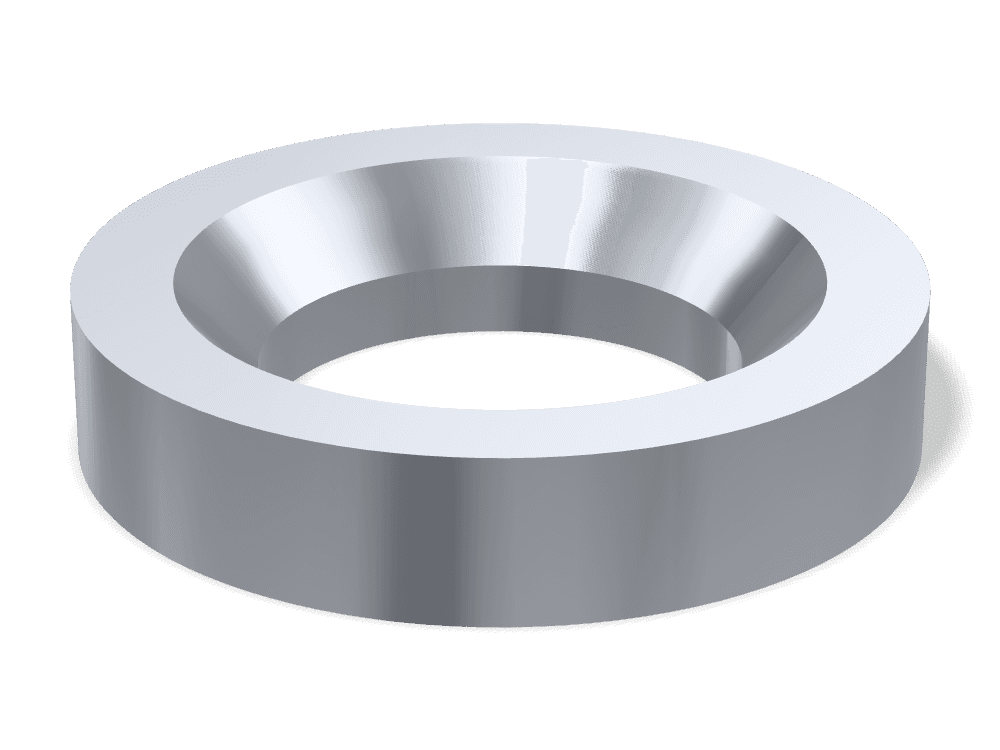 Conical Seat Washer DIN 6319D – Steel, Zinc plated