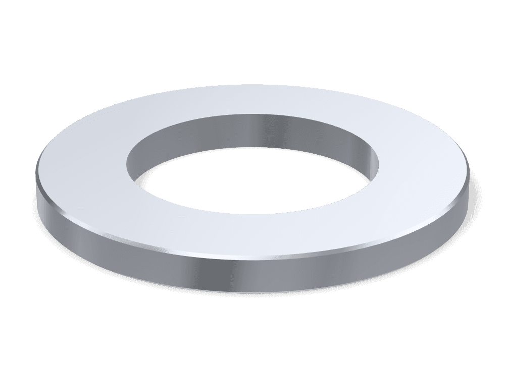 Flat Washer Small Series DIN 433 – Steel, Zinc plated