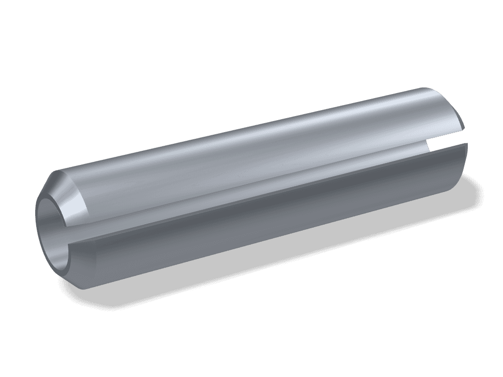 Slotted Spring Pin ANSI B18.8.2 – Steel Hardened, Plain