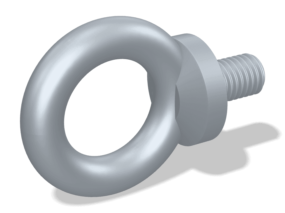 Lifting Eye Bolt DIN 580 – Steel C15, Hot-dip galvanized