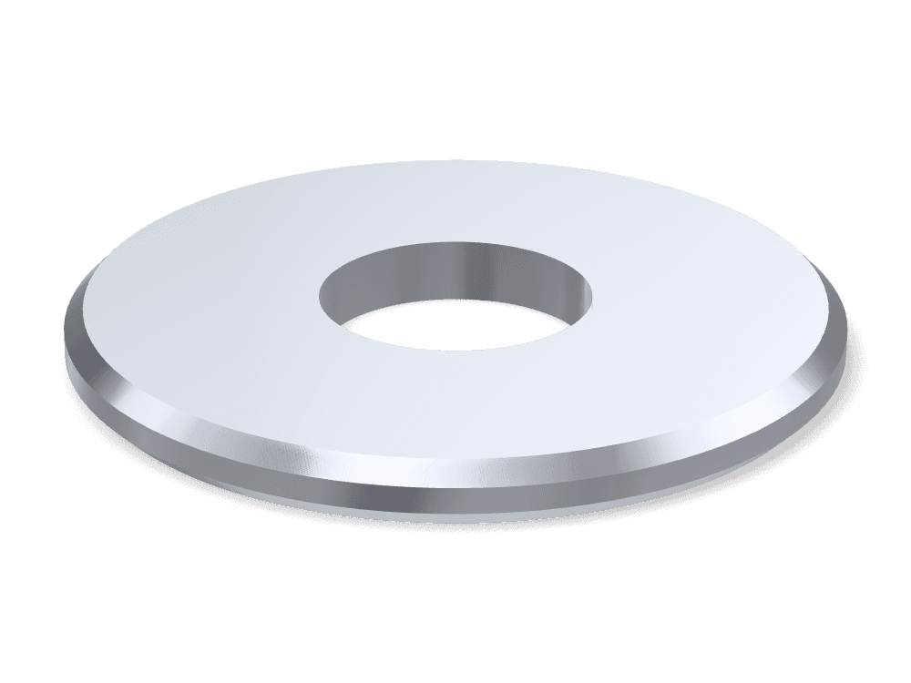 Flat Washer Large Series Form B DIN 9021B – Steel, Zinc plated