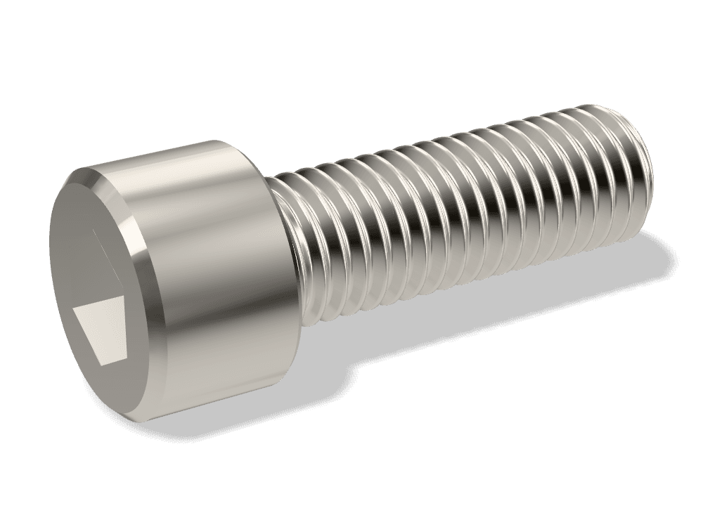 برغي ألن رأس أسطواني DIN 912 / ISO 4762 / ISO 12474 – Steel 12.9، Nickel plated