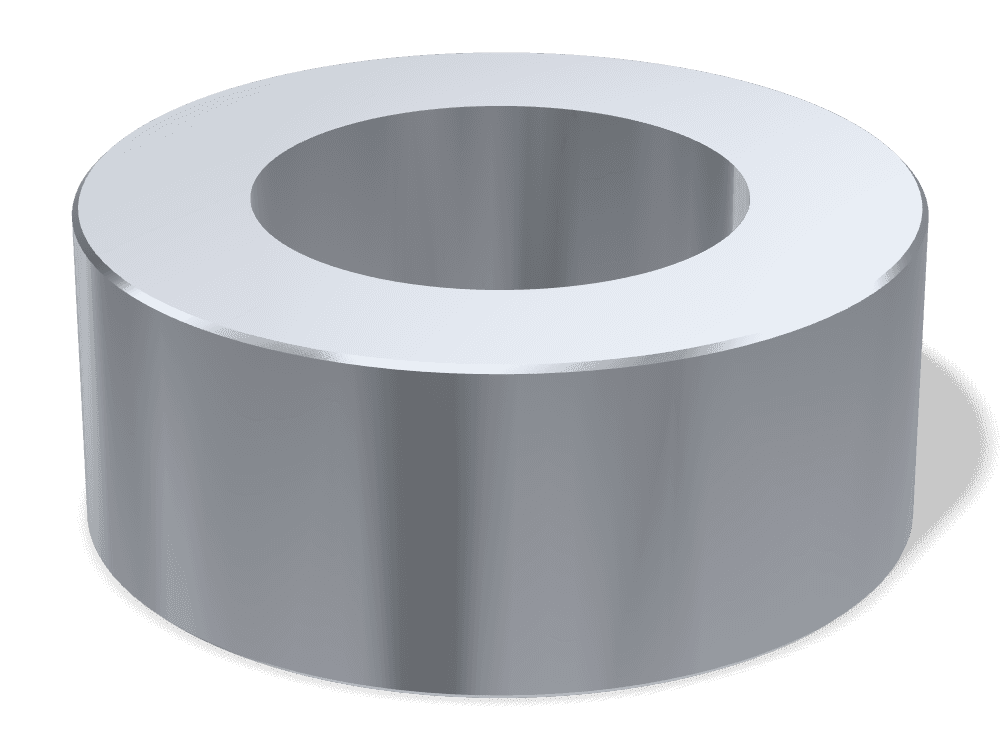 وردة للمنشآت المعدنية DIN 7989C – Steel، Zinc plated