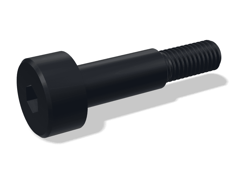 برغي ألن بكتف ISO 7379 – Steel 12.9، Black oxide