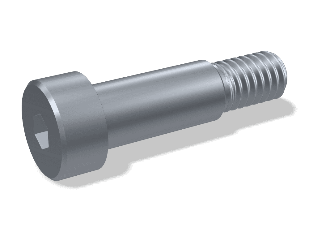 Socket Shoulder Screw ASME B18.3 – Alloy steel (ASTM A574), Plain