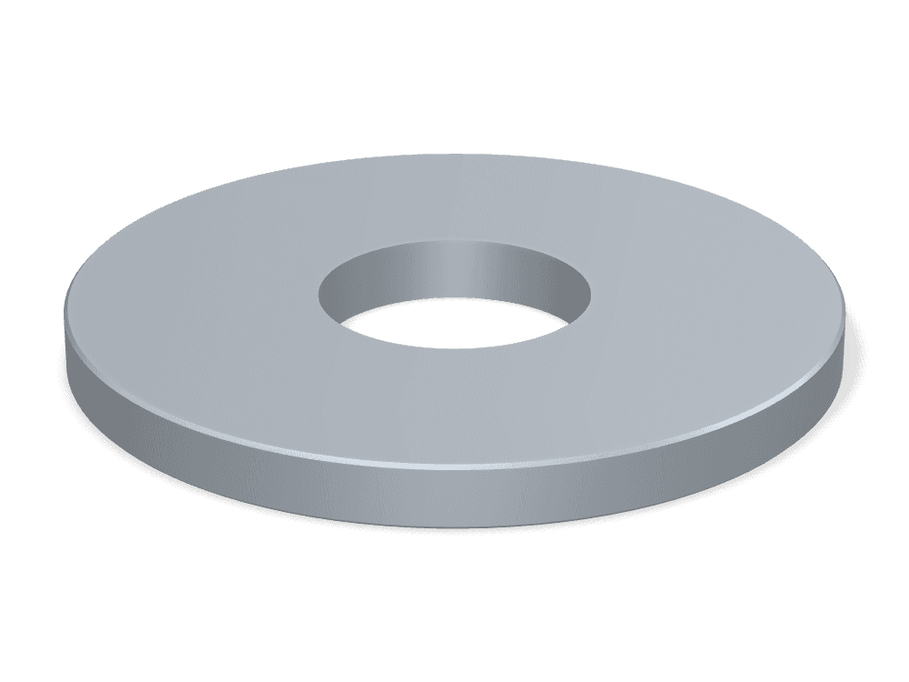 Flat Washer Large Series DIN 9021 – Steel, Hot-dip galvanized