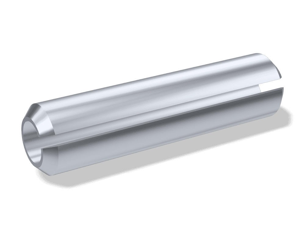 دبوس زنبركي مشقوق – ثقيل DIN 1481 / ISO 8752 – Steel، Zinc plated