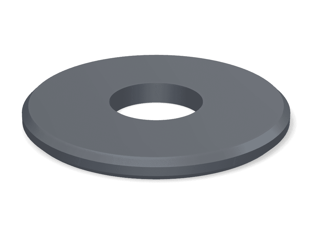 Flat Washer Large Series Form B DIN 9021B – Steel, Phosphated