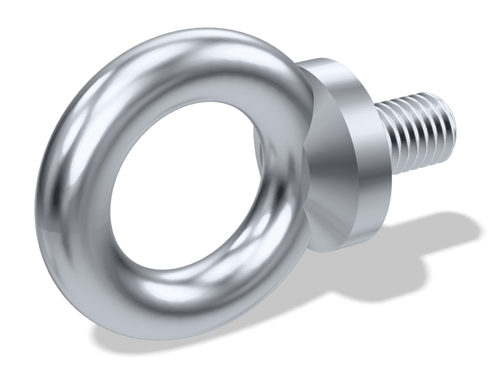 Lifting Eye Bolt DIN 580 – Steel C15, Zinc plated