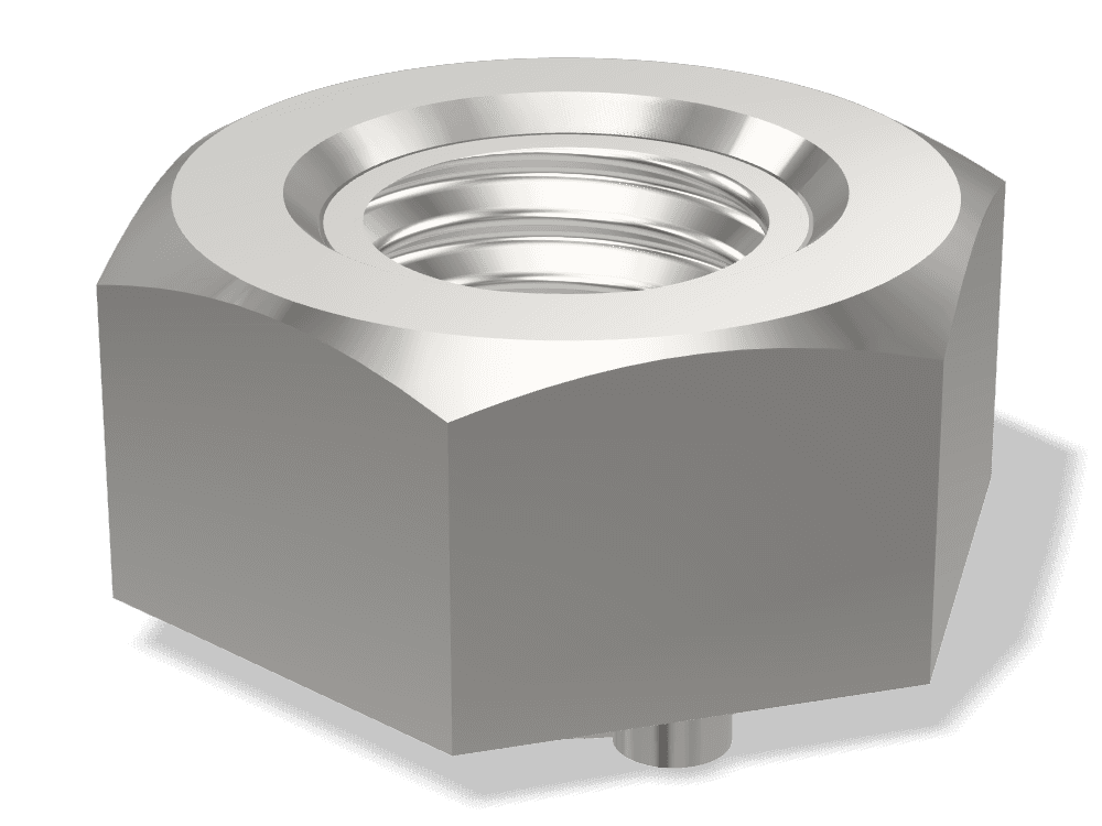 صامولة لحام سداسية DIN 929 – Stainless steel A2، Plain