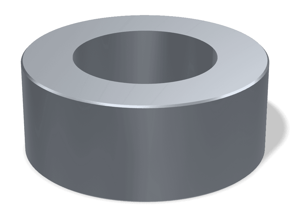 وردة للمنشآت المعدنية DIN 7989C – Steel، Plain