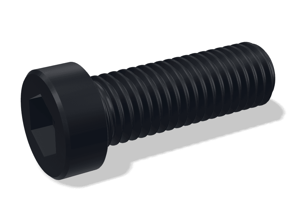 Low Head Socket Cap Screw (Holo-Krome) – Steel 10.9, Black oxide