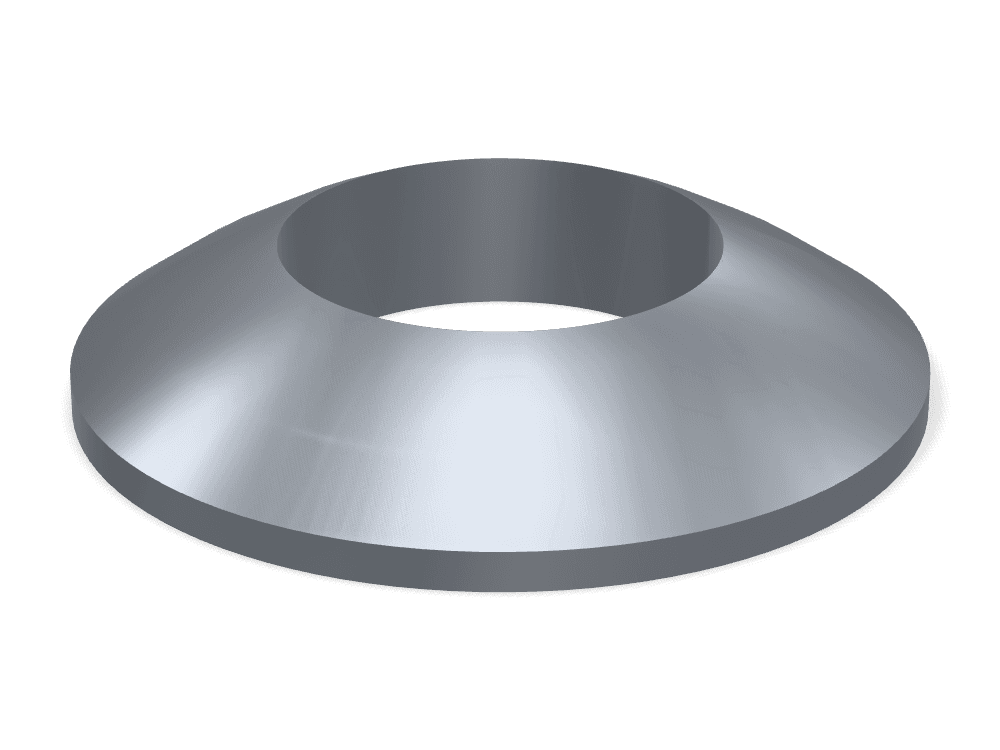 وردة كروية DIN 6319C – Steel، Plain