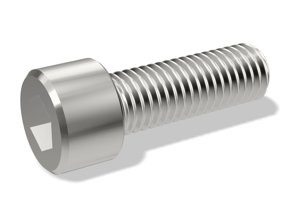 برغي ألن رأس أسطواني DIN 912 / ISO 4762 / ISO 12474 – Stainless steel A4-70، Plain