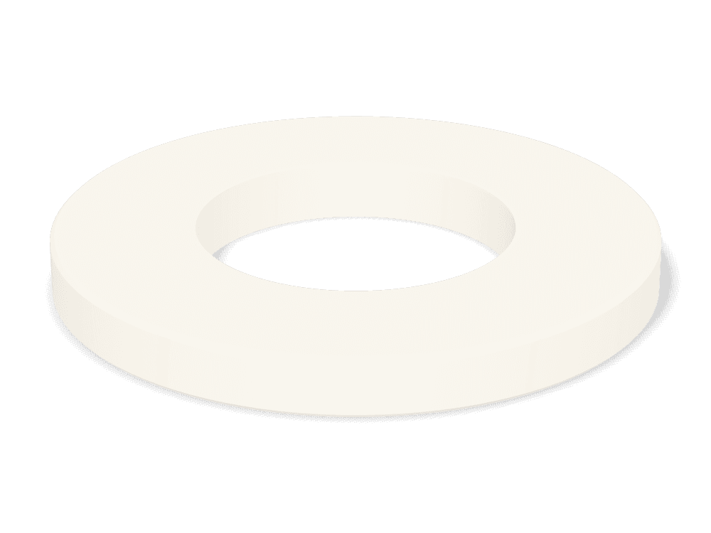 Flat Washer DIN 125A / ISO 7089 – Nylon PA 6.6, Plain