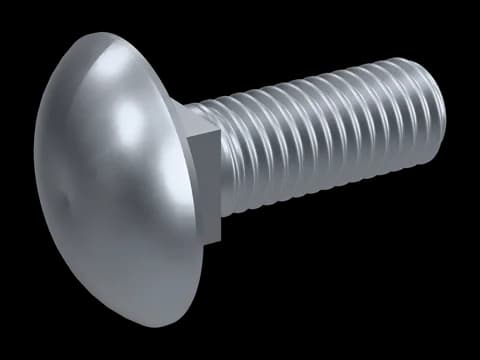Mushroom Head Square Neck Bolt (Carriage Bolt) DIN 603