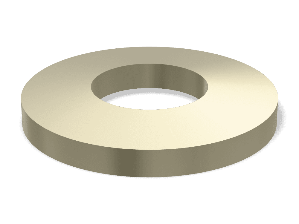 وردة زنبركية مخروطية DIN 6796 – Steel، Cadmium plated