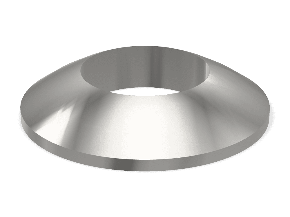 وردة كروية DIN 6319C – Stainless steel A1، Plain