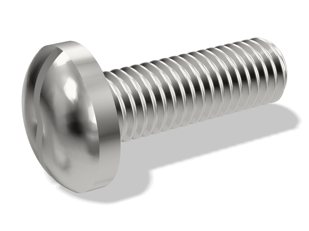 Slotted Pan Head Screw DIN 85 – Stainless steel A2, Plain