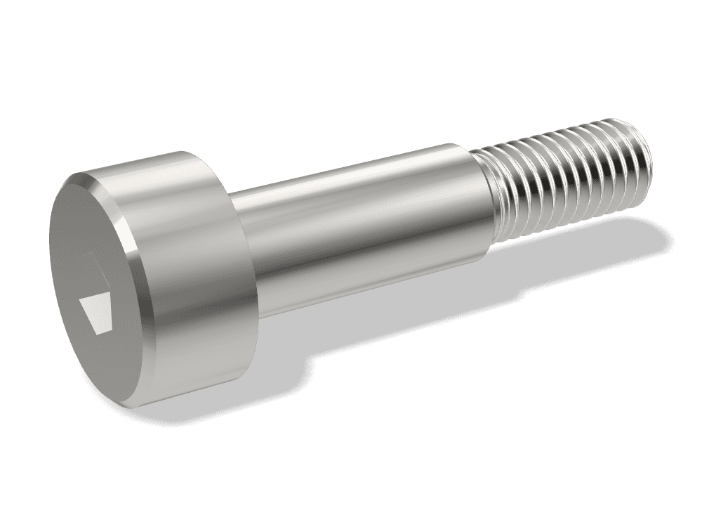 برغي ألن بكتف ISO 7379 – Stainless steel A2-70، Plain