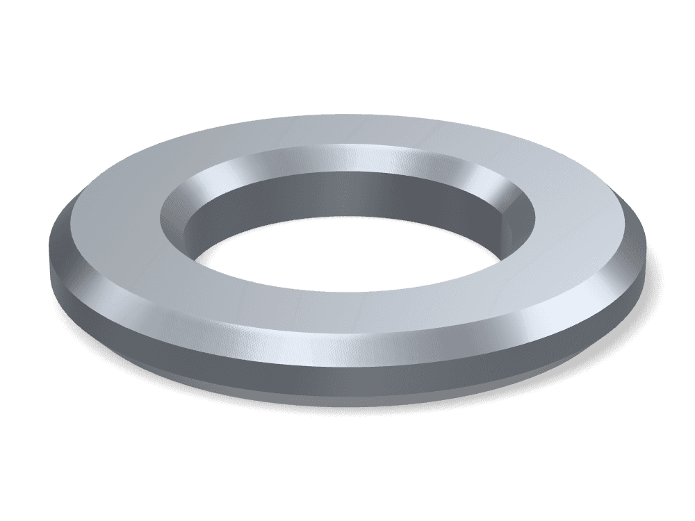 وردة إنشائية HV DIN 6916 / EN 14399-6 – Steel 300 HV، Plain