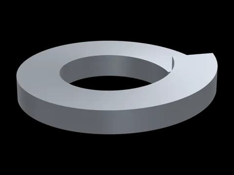 Spring Lock Washer ASME B18.21.1