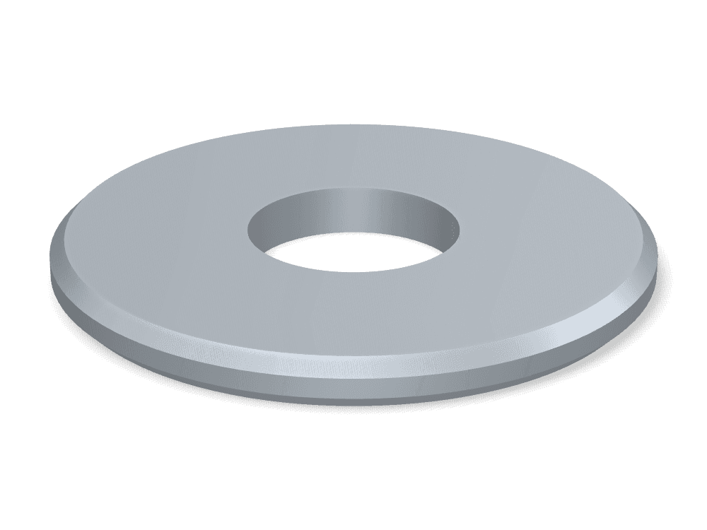Flat Washer Large Series Form B DIN 9021B – Steel, Hot-dip galvanized
