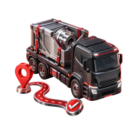 Coordinated industrial delivery